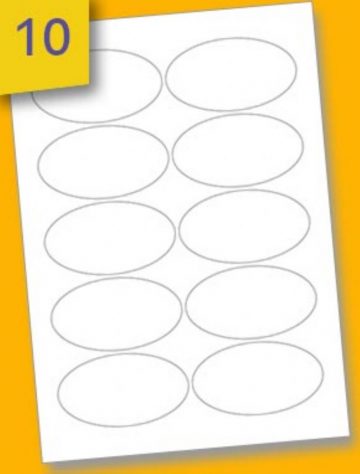 Oval Labels